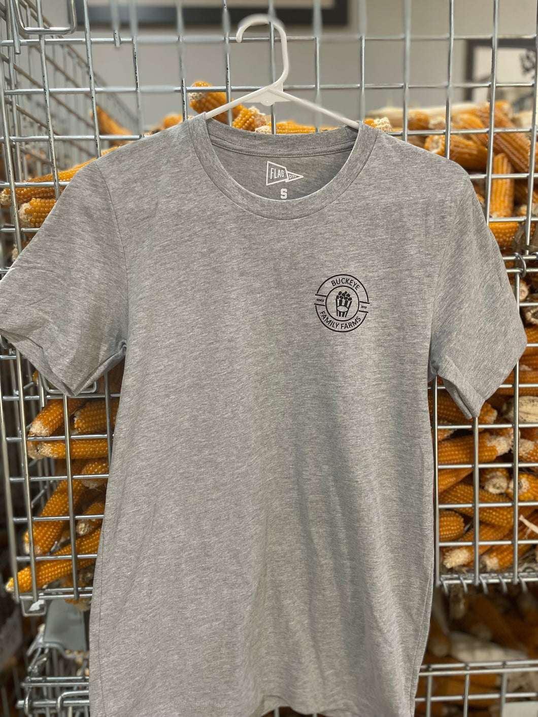 Buckeye Family Farms T-Shirt in Gray